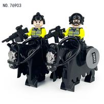 Miesto serijos Patrulio policija Jodinėja policija Minifigūrėlės Statybiniai blokeliai Žaislai
