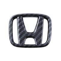 1 vnt. Automobilio vairo lipdukas Emblema Decal Ženklelis Apdailos Aksesuarai Honda Mugen Power TypeR Jazz Inspire Accord FIT HRV CRV Odyssey Jade Carbon Fiber