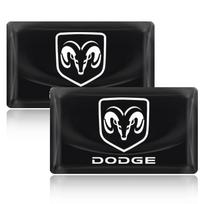 10vnt Automobilio Interjero Ženkliuko Lipdukas 3D Epoksidiniai Klijai Lipdukai Aksesuarai Dodge Journey Caliber Challenger Charger Ram 1500 Stratus Dart Dakota Durango 2pcs