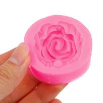 1 vnt. rožių žiedų silikoninės formos torto dekoras Sugarcraft ir šokoladinio muilo molio formos