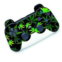 Green Leaf Cool for PS3 Controller Skin Sticker Playstation Remote Controller