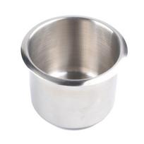 1PC Stainless Steel Cup Holder Car Drink Holder for Marine Boat Yacht Truck Camper RV Drink Cup Holder Insert Cup Holder 1
