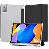 Juodas atverčiamas dėklas "Tech-Protect SC Pen Hybrid" planšetei LENOVO IDEA TAB / K11 GEN 2 11.0 TB-336