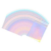 50Pieces Stylish Poly Mailers Metallic Rainbow Envelopes With Quick Self Seal For Safe And Fashionable Shipping