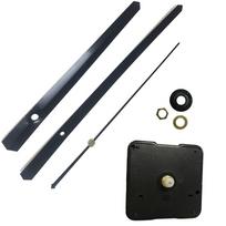 Lengvai naudojamas laikrodžio mechanizmas, minutinė rodyklė: 143 mm veleno ilgis: 13 mm juoda