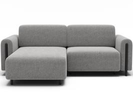 Modulinė sofa Acossta, pilka sp., 154 x 244 cm x 95 cm