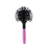 Bomb Curl šukos 3D 360 laipsnių plaukų formavimo plastikinė galvutė masažuojanti sferinė šepetėlių šukuosena salonui Curly Hair Comb*