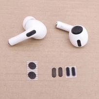 2 rinkiniai Remonto dalys Pakeisti dulkių filtro tinklelis „Airpods Pro“ Nešvarumams atsparus tinklelis Apsauginis filtras Ausinių filtras One Size