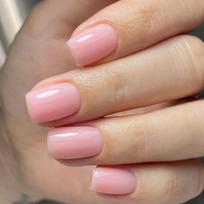 Press on Nail Short French Tip Nail Square Nail Tips Fake Nail False Nail with Design Full Cover Artificial Acrylic Nail 1
