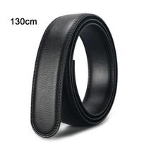 Pakeičiamas diržas be sagties Dydis Plius Automatinio užsegimo juosta Kūno Patvarus odinis diržas black 120cm