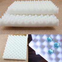 2Pcs New Fondant Sugarcraft Cake Decorating Sponge Mats Foam Pad Dry Flower