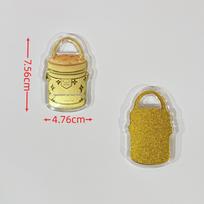 Pure Gold 999 Keychain Pendant - Perfect Gift for Girlfriend or Best Friend Without Gold