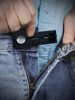 2pcs Waistband Extender Buckle, Elastic Adjustable Pants Extension, Maternity Pants Stretch Button one-size juoda