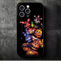 Five N-Nights At F-Freddys Soft Phone Case for iPhone 16 16E 17 Air 15 Pro Max 14 Plus 13 Mini 11 12 7 Black Cover Back Shell iPhone 14 Pro