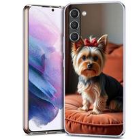 Jorkšyro terjero šuo telefono dėklas, skirtas Samsung A54 A14 A24 A34 A17 A37 A57 A55 A35 A25 A15 A13 A23 A33 A53 A07 A05S A04S A03 A73 G Samsung A25