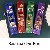 2026 US-Canada-Mexico World Cup Stationery Mascot Wooden Pencil