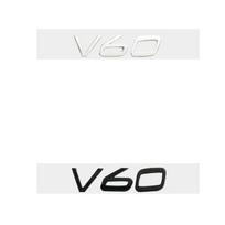 1 vnt. Automobilio bagažinės logotipo lipdukas Dekoro priedai Volvo Rdesign Polestar AWD S60 S60L XC60 XC90 CX40 V60 S80 S80L B6 B8 T8 D8 B5 Black