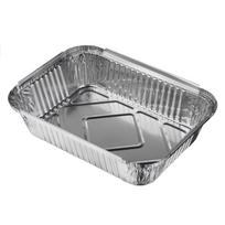 Tvirti aliuminio folijos indai, vienkartiniai kepimo indai maisto gaminimui, kepimui, grilinimui, maisto ruošimui, maisto laikymui, 9x13 colių, 30 vnt. pakuotė One Size