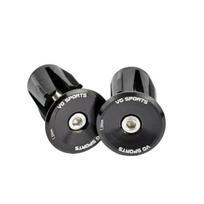 1 Pair High Strength Simple Grip Bar Handlebar Stopper Bicycle Installation Wear-resistant Plug End Hat juoda