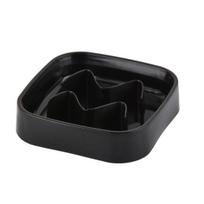 Slow Feeding Pet Bowl Anti-Choking Design Spill-proof Deep Pet Food Dish Square Pet Slow Down Eating Bowl juoda