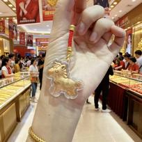 Year of the Horse Pendant: Instant Wealth Charm with Red String, Cartoon Keychain, Bag Charm, Phone Lanyard, Small Gift