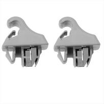 2x Sun Visor Hook Clip Mitsubishi