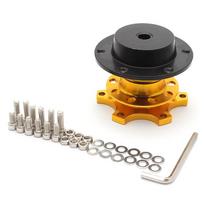 Universal Aluminum 6 hole Racing Steering Wheel Quick Release Hub Kit Wheel Hub Adapter Car Accessoriess Replace