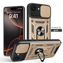 Armored Protective Shell With Magnetic Ring For iPhone 16E Case With Camera Protection iPhone 16e auksas