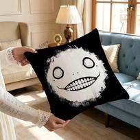 NNier RReplicant Emil Printed Pillow Cover Cushion Case Simple Sofa Pillow Case No Pillow Core 30cmx30cm