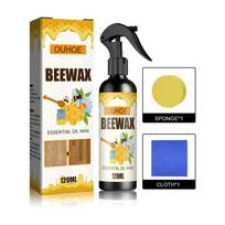 Wood Furniture Beeswax Polish Spray Repairs Scratches Polishes And Restores Extend Lifespan Suitable Types Wooden Components Floor Care Product