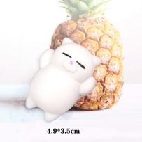 Mini Squishy Katės Antistresinis Kamuoliukas Spaudomas Mochi Abreakt Minkštas Lipnus Streso Mažinimas Juokinga Dovanėlė Žaislas