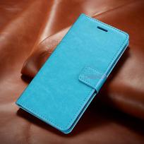 Magnetinis odinis atverčiamas dėklas, skirtas Samsung Galaxy A51 A71 A81A70 A50 A30 A40 A20 A10 A20E piniginės dangtelis Samsung Galaxy A90 mėlyna