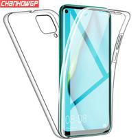 Dvigubas minkštas dėklas, skirtas Huawei P40 P30 Pro P20 Lite Y5P Y6P Y6S P Smart 2020 Y5 Y6 Y7 Y9 2019 Mate 30 Honor 20 Pro 10 Lite 10i 9X 9S 8X 8A 8S 7A dangtelis Honor 20 Pro gryna