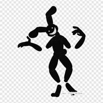 Siluetas Five Nights At Freddy's 2 Piešinys Lyginimo lipdukai drabužiams T-shirt maišeliui Šilumos perdavimo lipdukai Lyginimo aplikacijos white