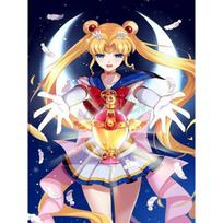 „Pasidaryk pats“ deimantų tapyba Anime Jūreivis Mėnulis Siuvinėjimas Mozaika Sienų Lipdukai Šiuolaikiniai Namai Merginos Miegamojo Papuošimas Tapyba Full Round 20x25CM