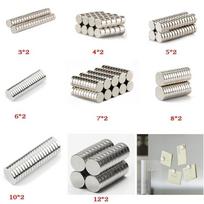 N50 Lodestone stiprus magnetas magnetinis plienas Nd-Fe-B mažas apvalus magnetas stiprus magnetinis magnetas retųjų žemių nuolatinis magnetas 2X2MM 50PCS