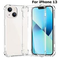 Telefono dėklas skirtas iPhone 13 6,1 colio minkštas silikoninis skaidrus, atsparus smūgiams iPhone 13 gryna