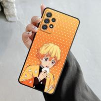 Animacinių filmų „Demon Slayer Nezuko“ dėklas, skirtas Samsung Galaxy A14 A73 A53 A71 A51 A31 A33 A22 A12 A21s A13 A32 A52s A72 A52 A23 Samsung A73 5G