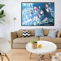 Darling In The Franxx Sexy Anime Figures Poster And Print Canvas Art Painting Wall Pictures For Living Room Home Decor Unframed 21cm×30cm NoFrame