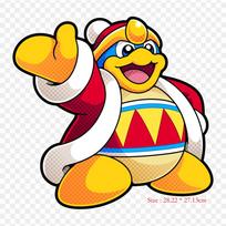 King Dedede Kirby Battle Royale Kirby Battle Royale Ki Iron on Heat Transfer Printing Vinyl Patches Sticker for Clothes DIY Appliques Washable Patches