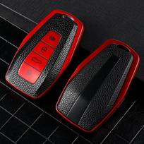 TPU odinis automobilio nuotolinio valdymo pulto rakto dėklo dangtelio laikiklio korpusas, skirtas Geely Emgrand X7 EX7 Coolray 2019-2020 Auto Styling Fob priedams B Style raudona