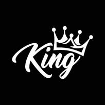 „King Crown“ lipdukas ant automobilio vinilo lipduko vandeniui atsparių dekoravimo automobilių lipdukų 17x11cm balta