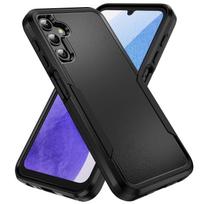 Geriausias apsauginis dėklas Samsung Galaxy S23 FE 5G S21 S22 Plus S23 Ultra S20 FE dvigubo sluoksnio apsauginis dangtelis krepšys for Galaxy S23 FE juoda