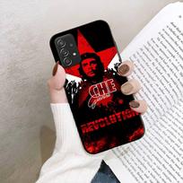 Che guevara Smoking Guevara Cigar leader  Phone Case For Samsung Galaxy A02 A12 A21 A22 A32 A41 A42 A51 A71 A72 Shell SamsungA73 gray