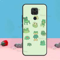 Cute Green Frog For Xiaomi Redmi Note 11 10 9 8 Pro 11S 10S Phone Case For Redmi 10 9 9A 9C 9T Cover Shell Redmi 7