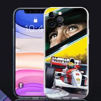 Ayrton Senna F1 Phone Case For iPhone 13 11 12 Pro Max X XR XS 7 8 Plus SE 2020 Luxury Clear Soft Silicone Cover Fundas Shell iPhone XS Max