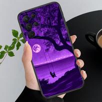 Myliu violetinį estetinį telefono dėklą Samsung A52S A21S A33 A23 A13 A14 A32 A52 A53 A54 A51 A71 M51 A33 5G
