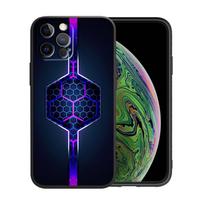 Phone Case For Apple iPhone 14 13 12 Mini 11 XS Pro Max X XR SE 2020 8 7 6 Plus Car Carbon Fibre line Funda Black Cover iPhone 13 Mini black