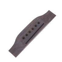 Medinis akustinės gitaros tiltas, skirtas 6 styginių akustinės gitaros atsarginėms dalims 1pcs