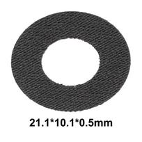 Black Washers Wheels Brakes 18×8×0.5mm 20.5×8×0.5mm 21.1×10.1×0.5(0.12g)